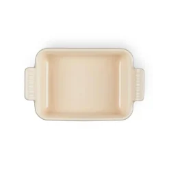 Heritage rektangulært fat 24x19 cm flint