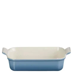 Heritage rektangulært fat 26x31 cm chambray