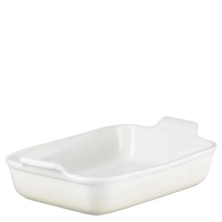 Heritage rektangulært fat 32 cm meringue