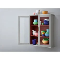 Herringbone brikke rosa