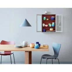 Herringbone brikke rosa