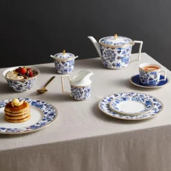 Hibiscus tallerken 23 cm accent