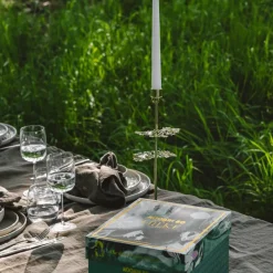 Hilke x Mummi No.2 lysestake 40 cm messing