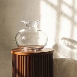 Hilke x Skruf Perla vase 23 cm klar