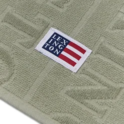 Håndkle velour jacquard 70x130 cm vintage green