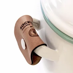 Håndtak 11x6 cm skinn