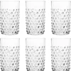 Hobnail glass 20 cl 6 stk crystal