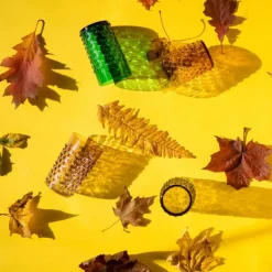 Hobnail glass 20 cl 6 stk dark green