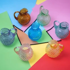 Hobnail karaffel 2L azure