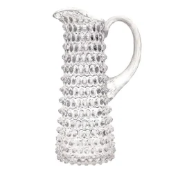 Hobnail karaffel 1L crystal