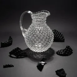 Hobnail karaffel 2L crystal