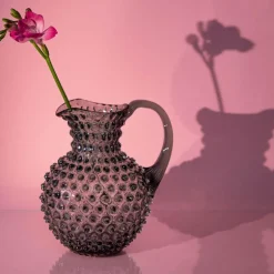 Hobnail karaffel 2L grey smoke