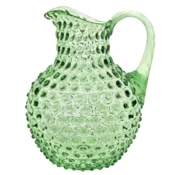 Hobnail karaffel 2L light green