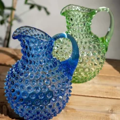 Hobnail karaffel 2L light blue