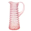 Hobnail karaffel 1L rosaline