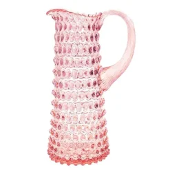 Hobnail karaffel 1L rosaline