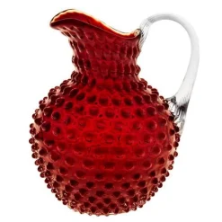 Hobnail karaffel 2L underlay garnet