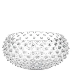 Hobnail skål 23 cm crystal