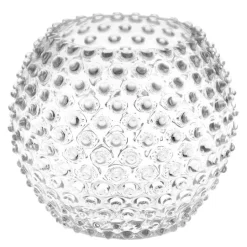 Hobnail vase 18 cm crystal