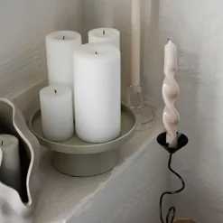 Holger lysfat 35 cm sand