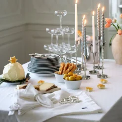 Holiday skål 14 cm hvit/grønn