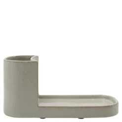 HOME børste- og såpeholder shellish grey