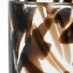 Home telysestake 9,5 cm 2 stk mørkebrun