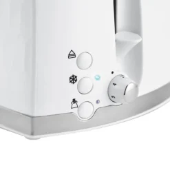 Honeycomb brødrister 2 skiver hvit