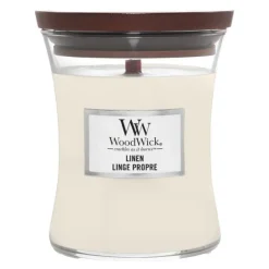 Hourglass duftlys medium linen