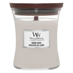 Hourglass duftlys medium warm wool nl