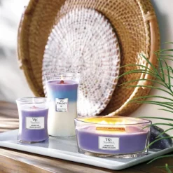 Hourglass duftlys medium lavender spa