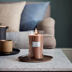 Hourglass duftlys stor cashmere