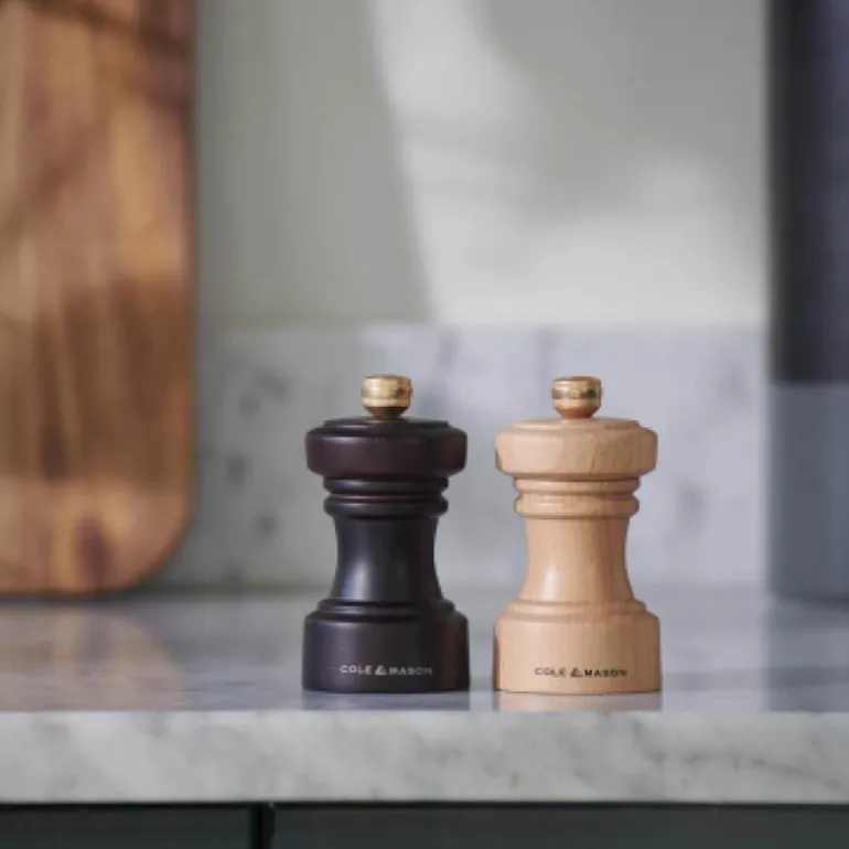 Hoxton saltkvern 11 cm brun