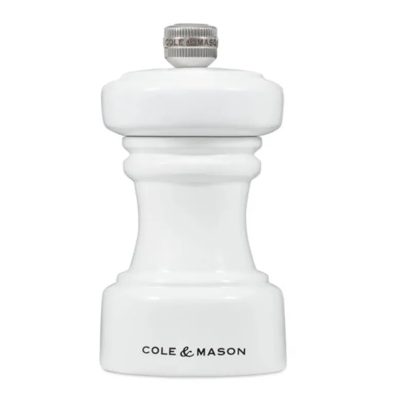 Hoxton saltkvern 10 cm hvit