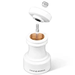 Hoxton saltkvern 10 cm hvit