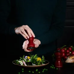 Hoxton saltkvern 10 cm rød