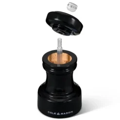 Hoxton saltkvern 10 cm svart