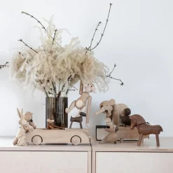 Hund Tim røkt eik 7,5 cm