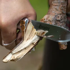 Hunter jaktkniv 25,5 cm m/slire masurbjørk