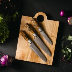 Hunter premium chef kokkekniv blank/natur