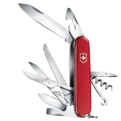 Huntsman lommekniv 91mm 15 funksjoner rød