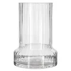 Hvils vase m/ riller 21x29 cm klar
