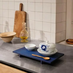 Hvit Riflet skål 9 cl 2 stk