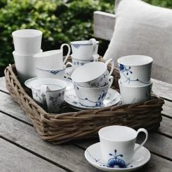 Hvit Riflet termokopp 29 cl