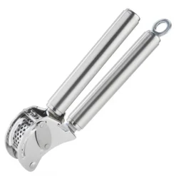 Hvitløkspresse stål 20 cm