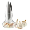 Hvitløkspresser m/glassholder 18 cm