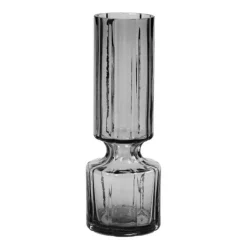 Hyacint svibelvase 28,3 cm smoke grey