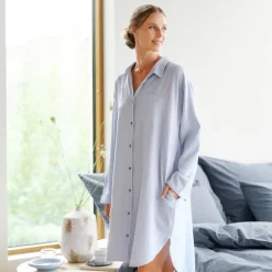 Hydra skjorte L lys blå