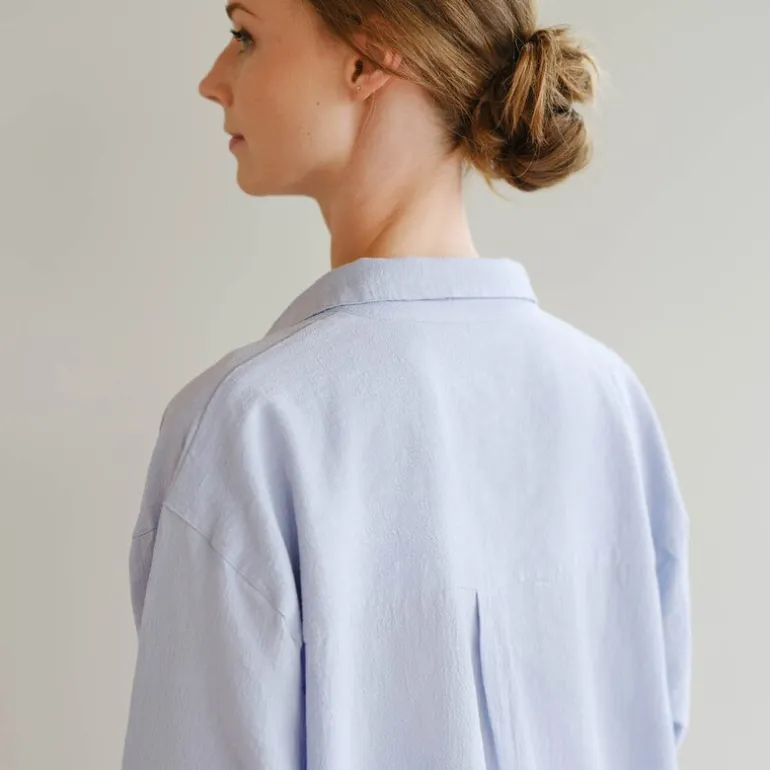 Hydra skjorte S lys blå