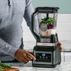 2-i-1 blender m/auto iQ 2,1/0,7L svart/sølv